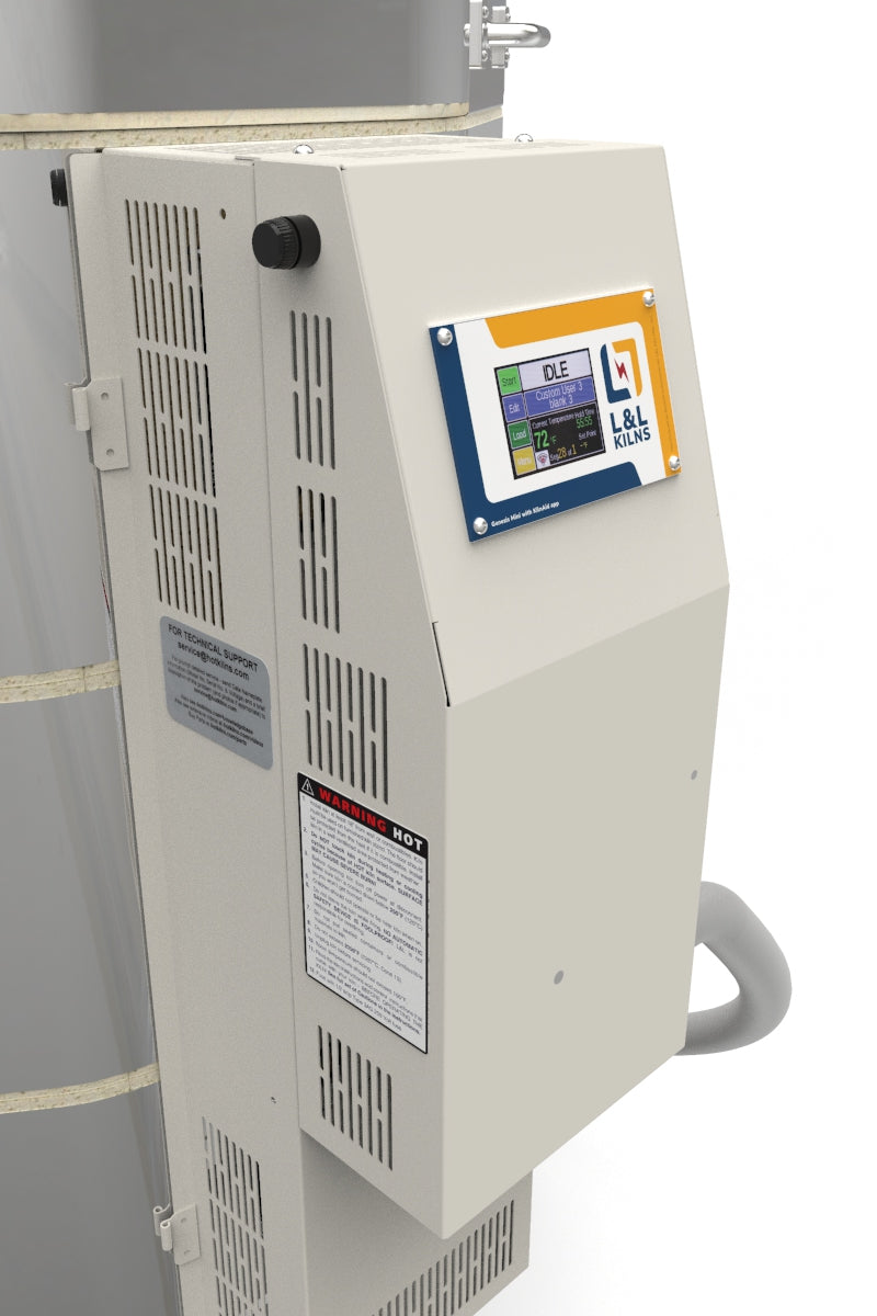 L&L SM23T-3-A School Kiln controller panel detail