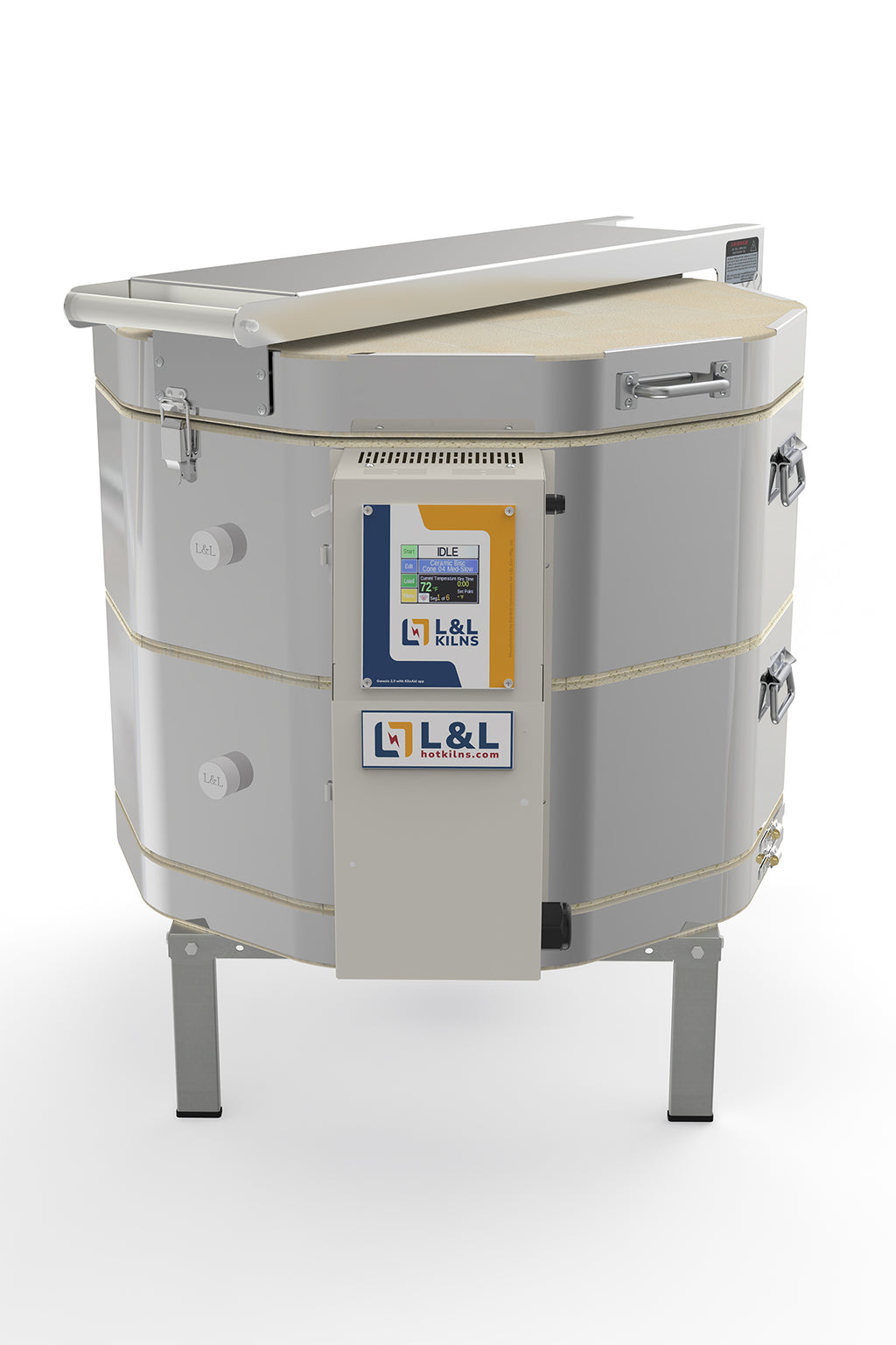 L&L e23S-JH Crystalline Kiln alternate open view