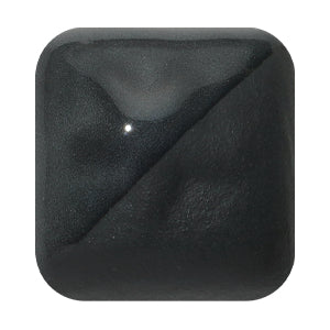 Laguna SK-35 Raven Black Silky Underglaze – Cone 6 fired color sample