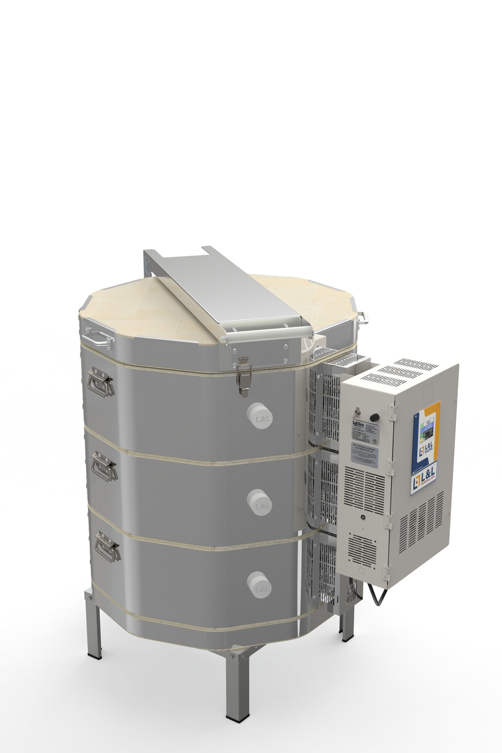 L&L JD230-JH Crystalline Kiln closed view