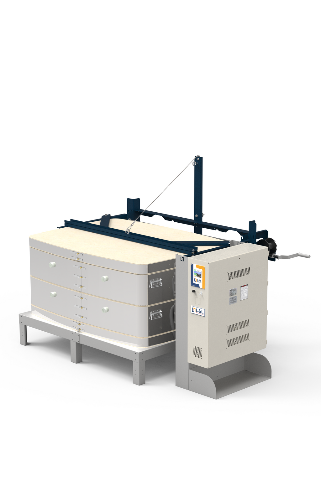 L&L TB3418 Electric Kiln closed view