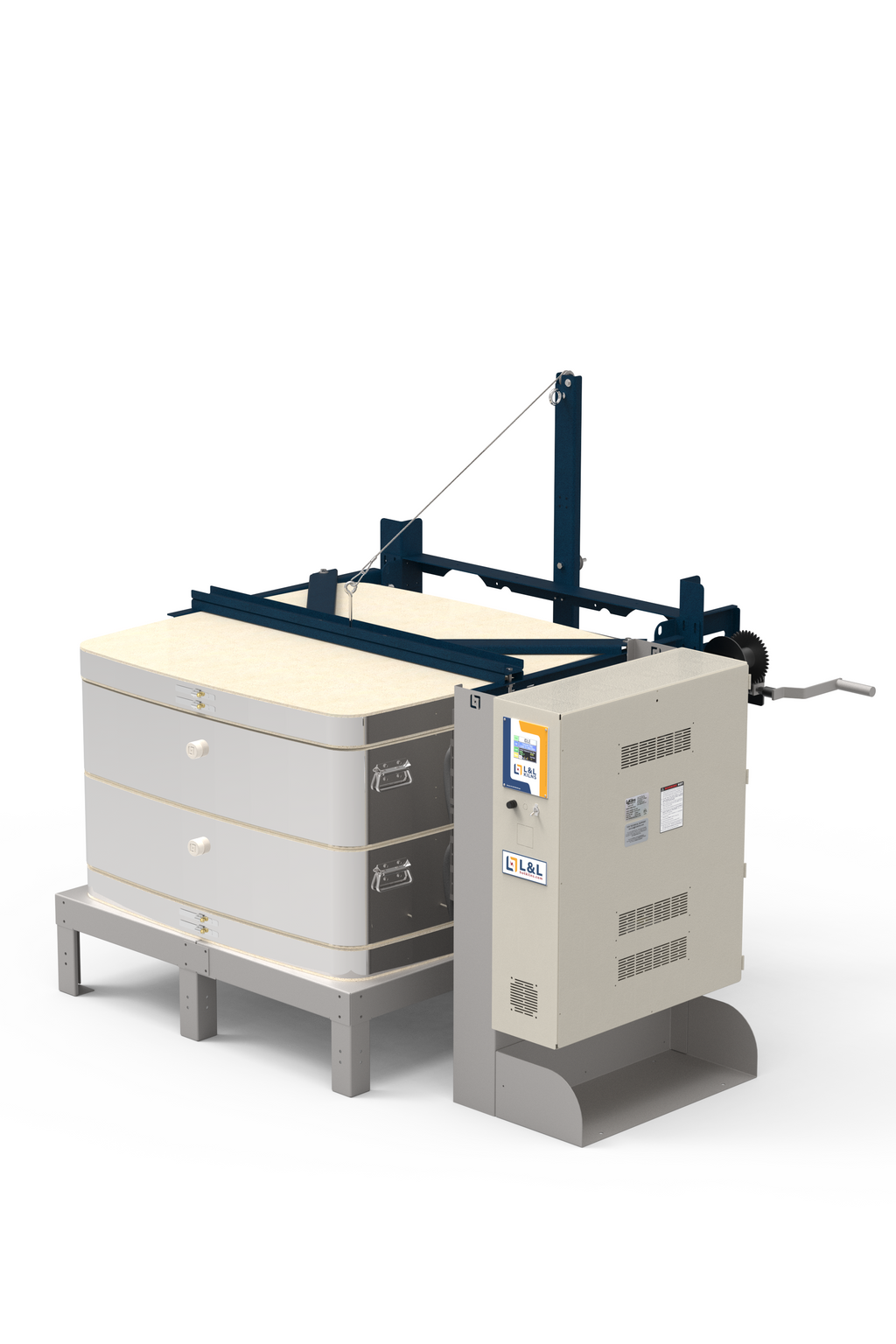 L&L XB3218 Electric Kiln closed view