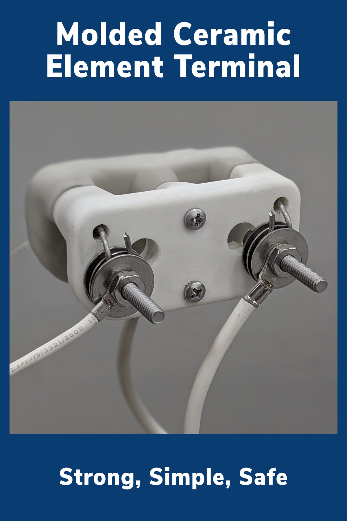 L&L DLH11-DX Test Kiln ceramic element terminal feature