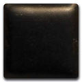 Laguna EM-1140 Black Satin – fired glaze sample