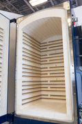 L&L EL2448 Front-Loading Kiln interior construction detail