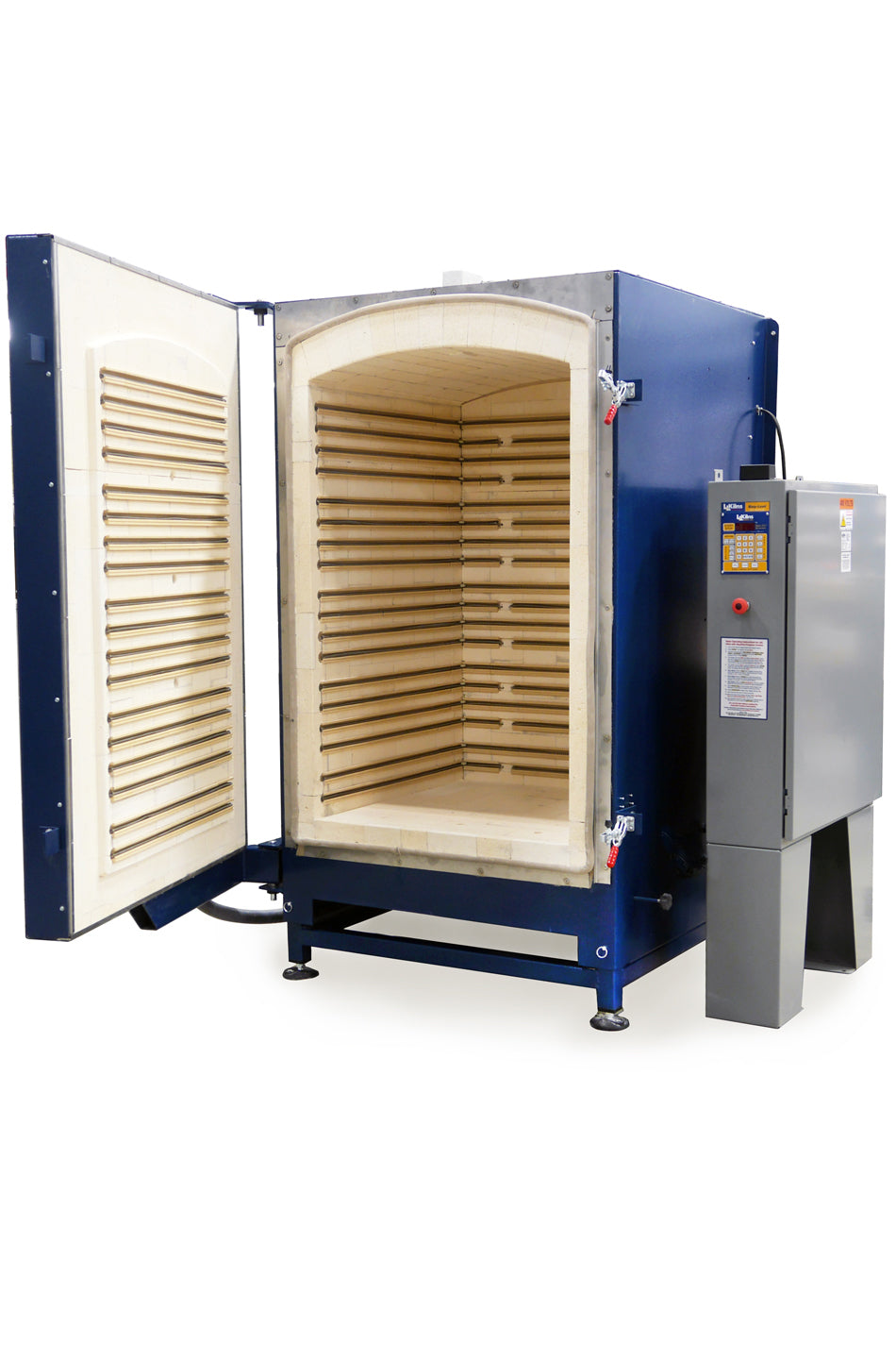L&L EL3048 Front-Loading Kiln alternate open view