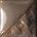 Mayco SW110 Oyster fired glaze sample, cone 6