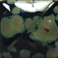 Mayco SW151 Olivine Float fired glaze sample, cone 6