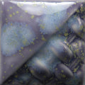 Mayco SW170 Blue Hydrangea fired glaze sample, cone 6